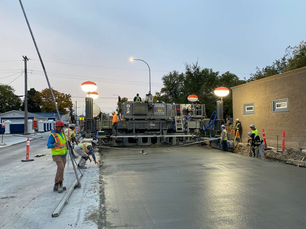 Road Construction Manitoba