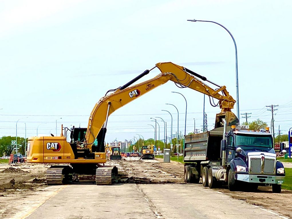 Road Construction Manitoba